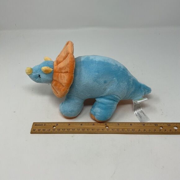 Animal Adventure Dinosaurs Set Of 2 Stuffed Animals‎ Triceratops Brontosaurus - Picture 16 of 16